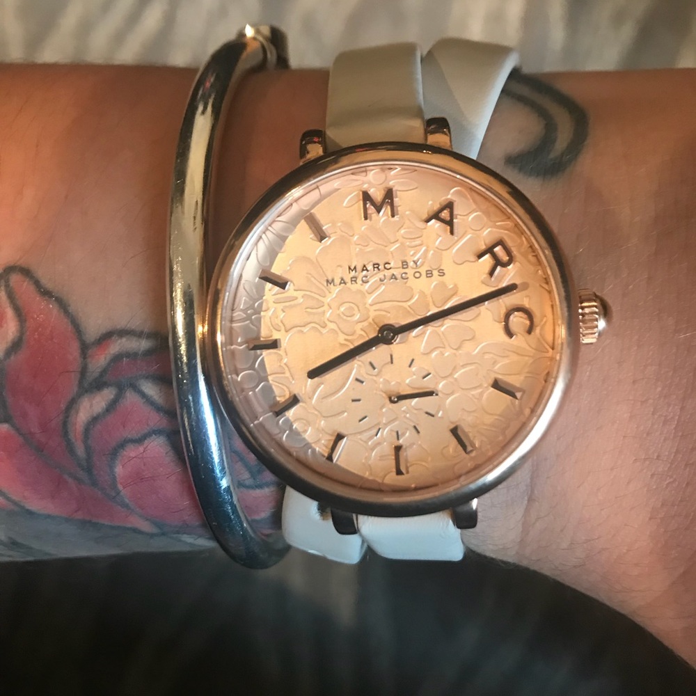 Marc by Marc Jacobs wrap bracelet watch